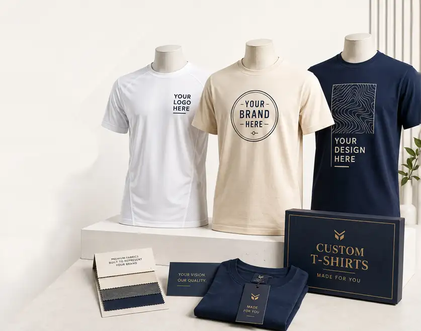 Custom printed T-shirts for brands